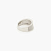 Jordans Jewellers 9ct white gold five row diamond band ring - Alternate shot 1