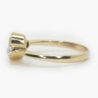 Almandine Garnet & Pearl Three Stone Ring - Jordans Jewellers