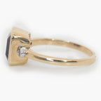 Amethyst & Diamond 9ct Gold Ring - Jordans Jewellers