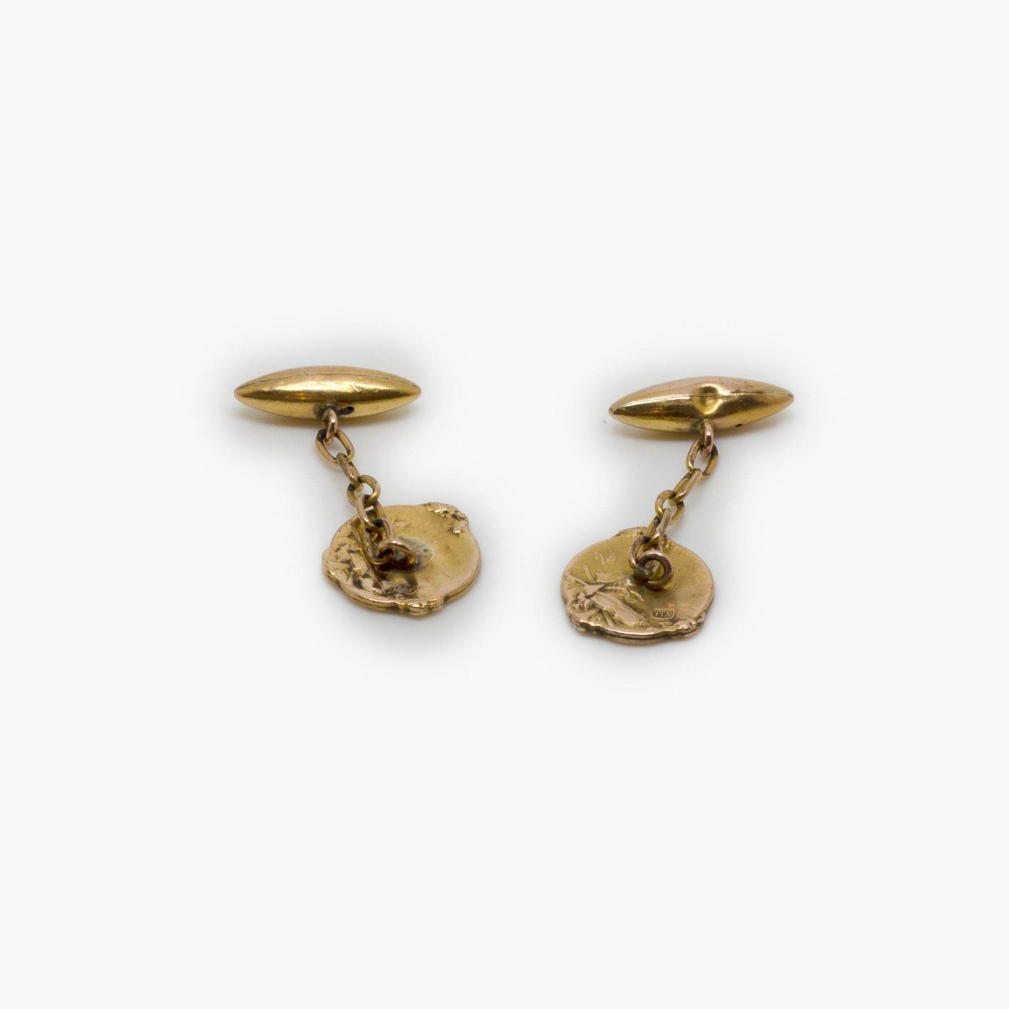 Antique Art Nouveau Cufflinks - Jordans Jewellers