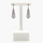 Art Deco Style Diamond Drop Earrings - Jordans Jewellers