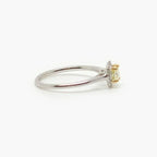 Cushion Cut Yellow Diamond Cluster Ring - Jordans Jewellers