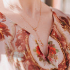 9 Carat Gold Moon & Stars Drop Necklace - Jordans Jewellers