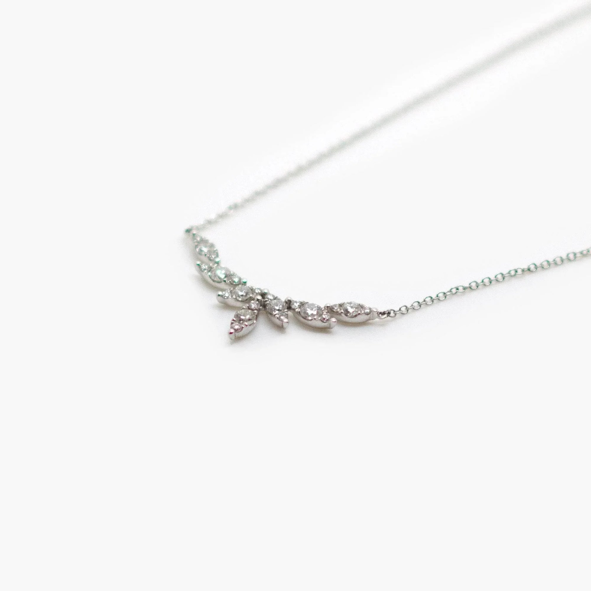 Diamond Marquise Style Necklace - Jordans Jewellers