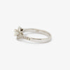 Jordans Jewellers 18ct white gold diamond and swirl ring - Alternate shot 1