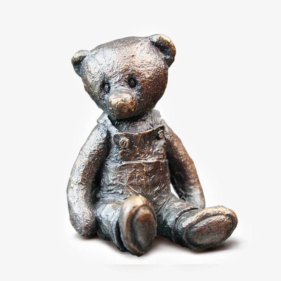 Hattie Teddy Bear Bronze - Jordans Jewellers