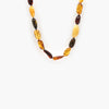 Long Multi-Colour Amber Necklace