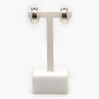 Medium Oval Silver Clip On Earrings - Jordans Jewellers