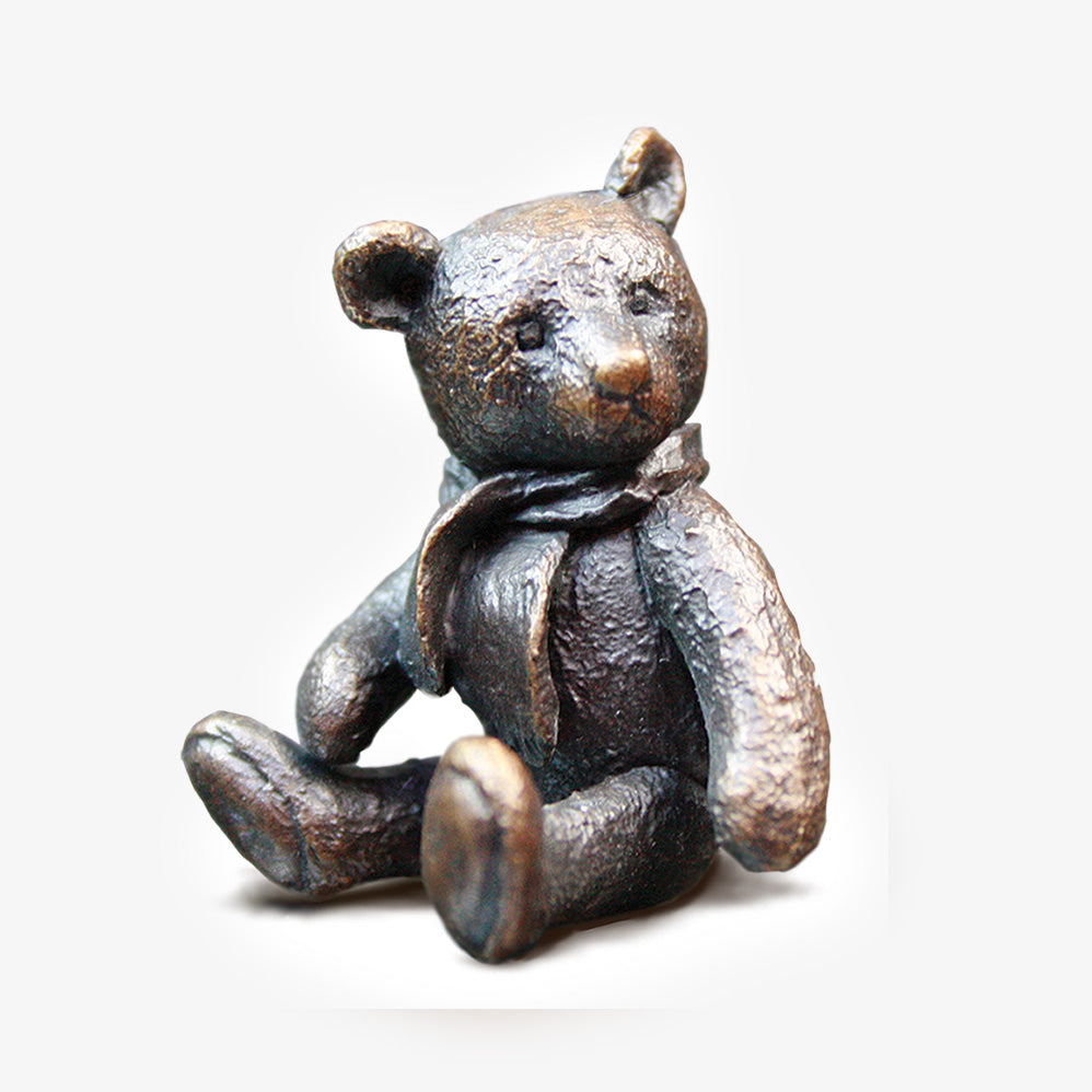 Monty Teddy Bear Bronze