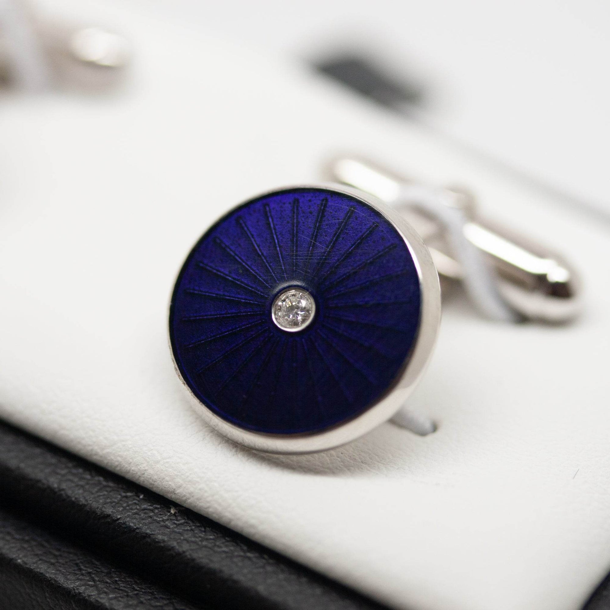 Nicole Barr Diamond Cufflinks - Jordans Jewellers