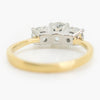 Pre-Owned 1.02ct Diamond 18ct Gold Trilogy Ring