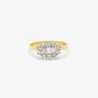 Pre-Owned Diamond Boat Ring - Jordans Jewellers
