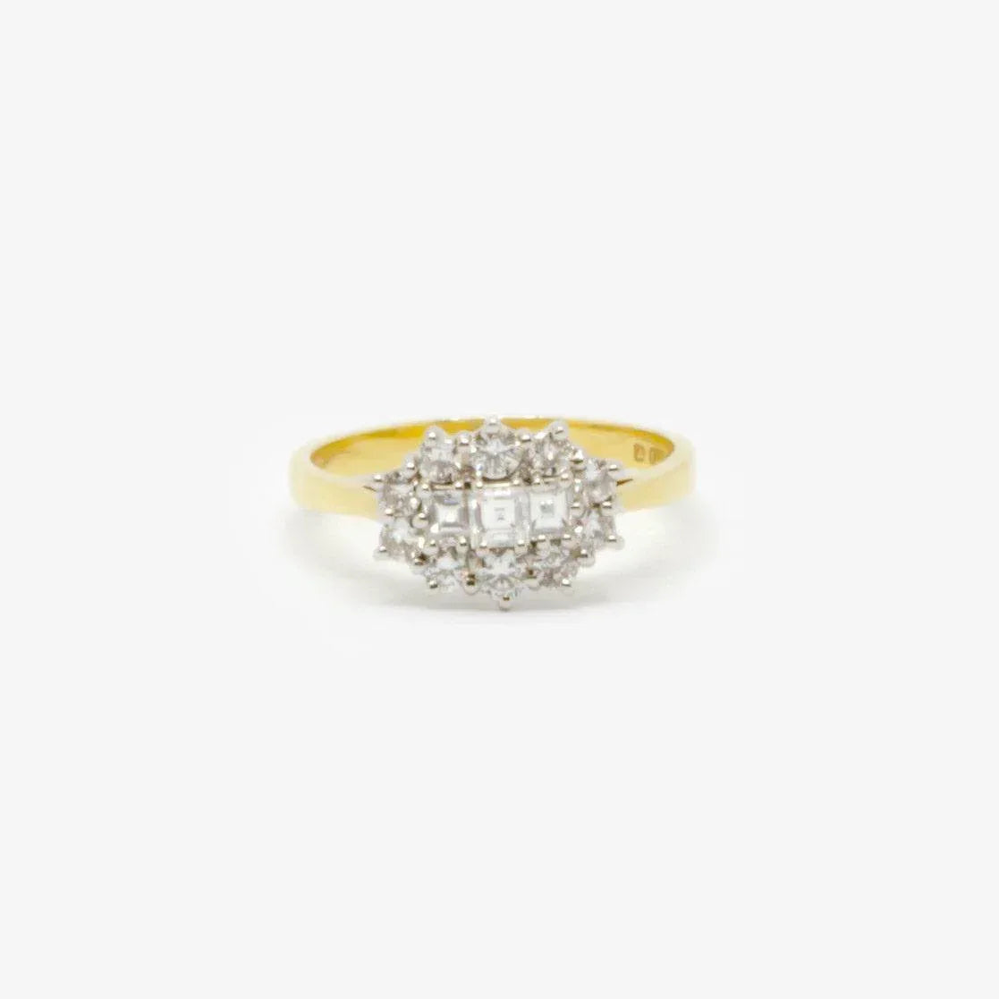 Pre-Owned Diamond Boat Ring - Jordans Jewellers