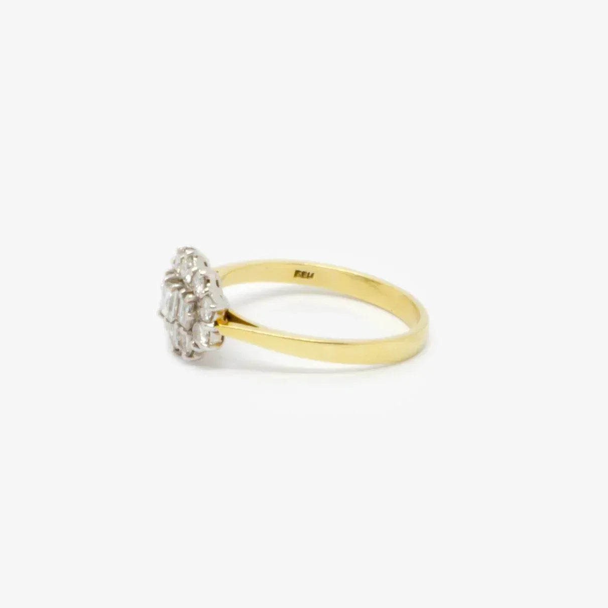 Pre-Owned Diamond Boat Ring - Jordans Jewellers