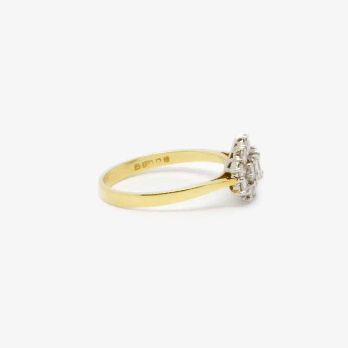 Pre-Owned Diamond Boat Ring - Jordans Jewellers