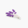 Purple Lavender Brooch