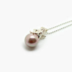 Large Pearl & Cherub Pendant Necklace - Jordans Jewellers