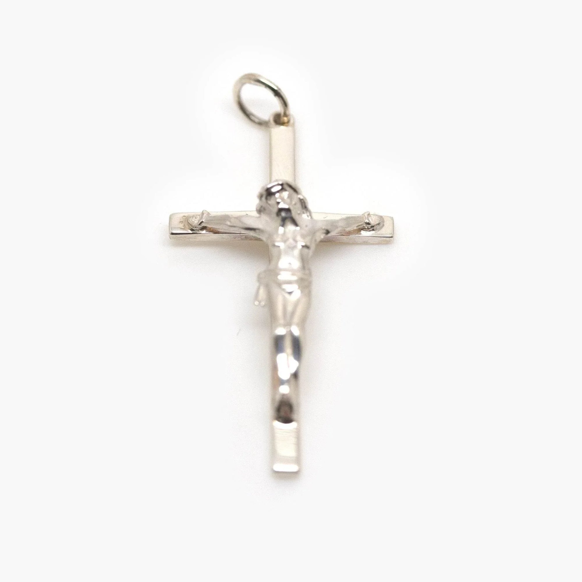 Silver Crucifix Cross Pendant - Jordans Jewellers