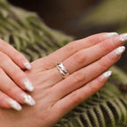 Silver Russian Wedding Ring - Jordans Jewellers