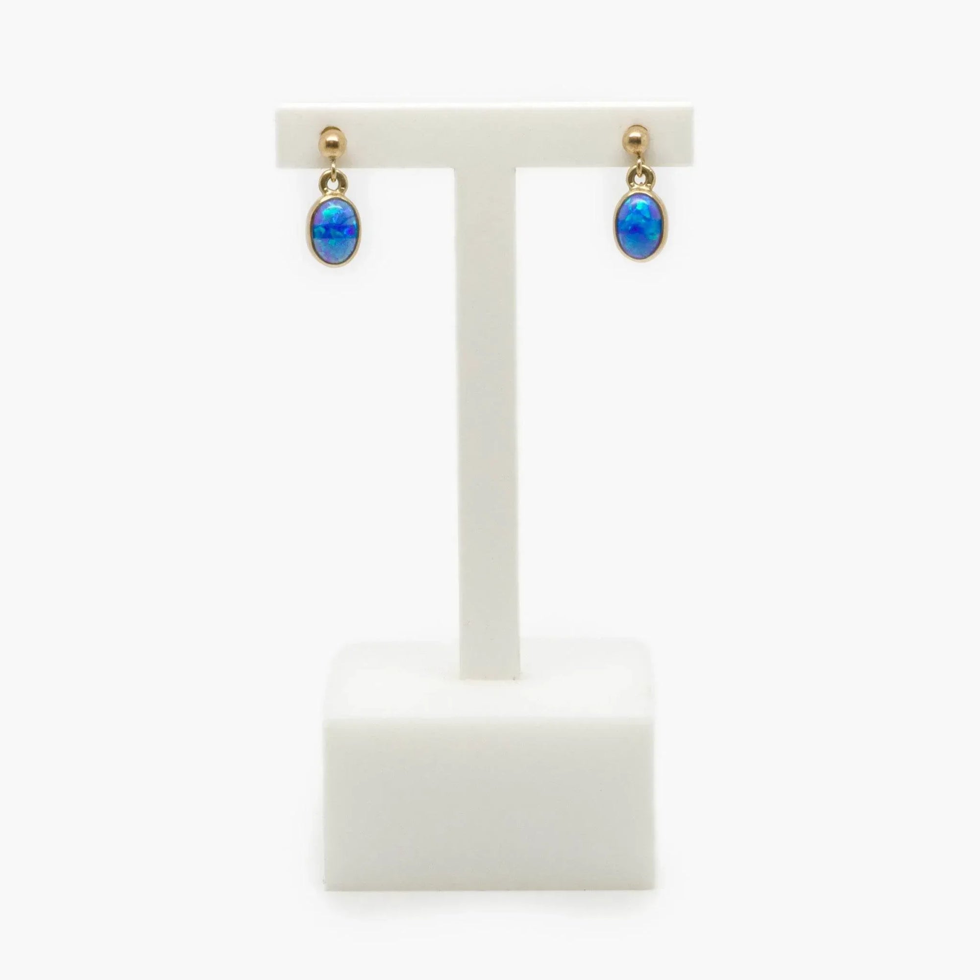 Single Opalite Drop Earrings - Jordans Jewellers