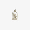 Jordans Jewellers silver arched St Christopher pendant