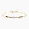 Jordans Jewellers 18ct yellow gold thirteen diamond bangle