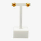 Pre-Owned Citrine Stud Earrings - Jordans Jewellers