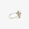 Jordans Jewellers 18ct white gold pre-owned aquamarine and diamond daisy cluster ring - Alternate shot 1 - Alternate shot 2