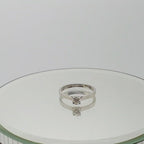 Jordans Jewellers 18ct white gold 0.27ct four claw diamond solitaire ring - Alternate shot 1 - Alternate shot 2 - Video 1