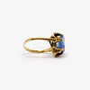 Jordans Jewellers pre-owned 9ct yellow gold blue spinel ring - Alternate shot 1