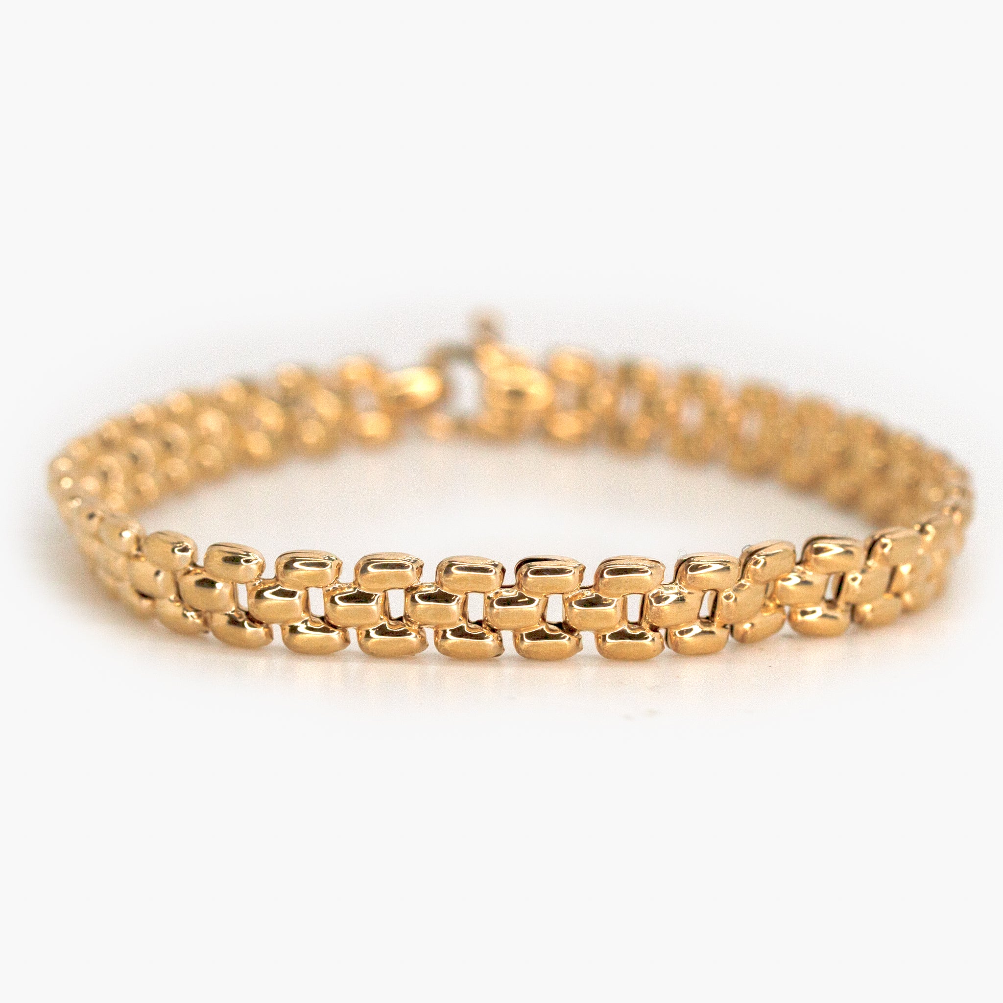 Silver gold sale plated bracelet