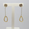 Jordans Jewellers 9ct yellow gold fancy drop earrings - Alternate shot 1 - Video 1
