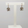 Jordans Jewellers 9ct gold Italian sapphire flower drop earrings - Alternate shot 1 - Video 1