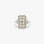 Art Deco Style Diamond Cluster Ring - Jordans Jewellers
