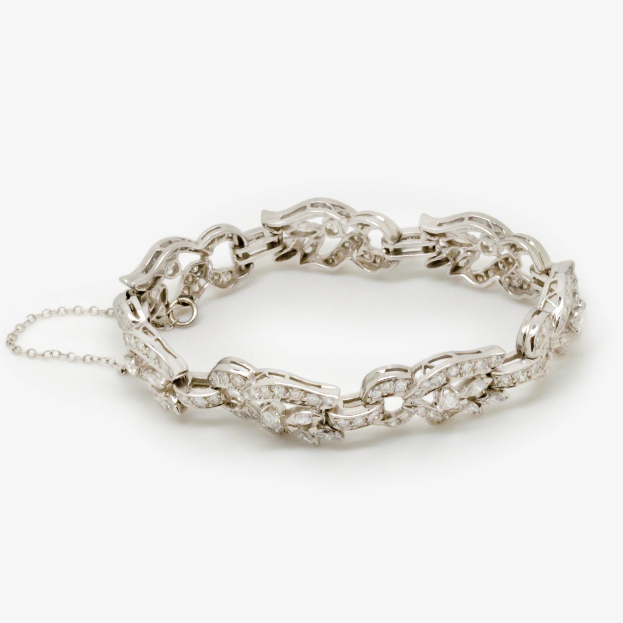 Antique Art Deco 6.50 Carat Diamond Bracelet - Jordans Jewellers