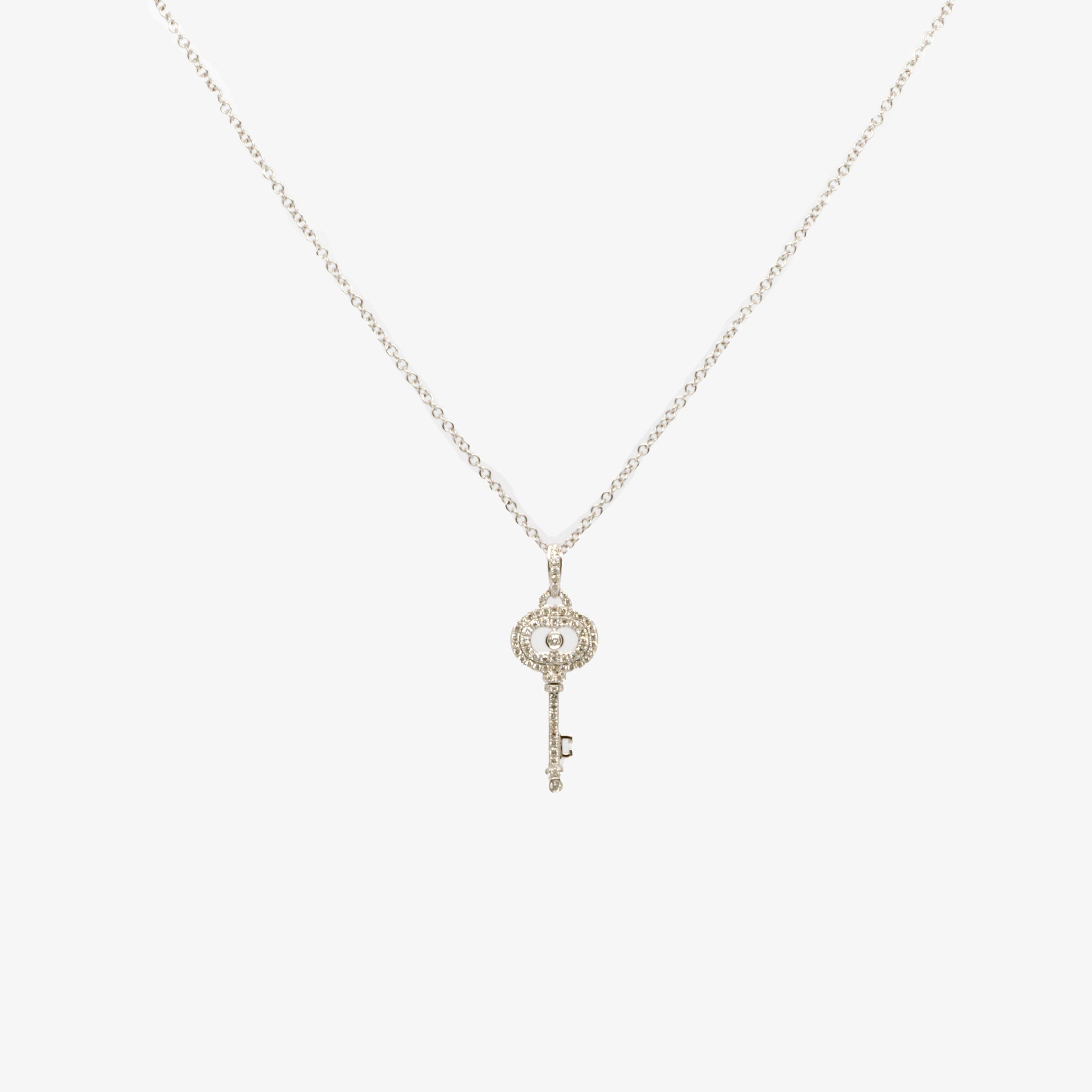 Classic Skeleton Key Pendant Necklace | BASHERT JEWELRY - Bashert Jewelry