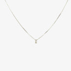 Diamond Princess Cut Pendant Necklace - Jordans Jewellers