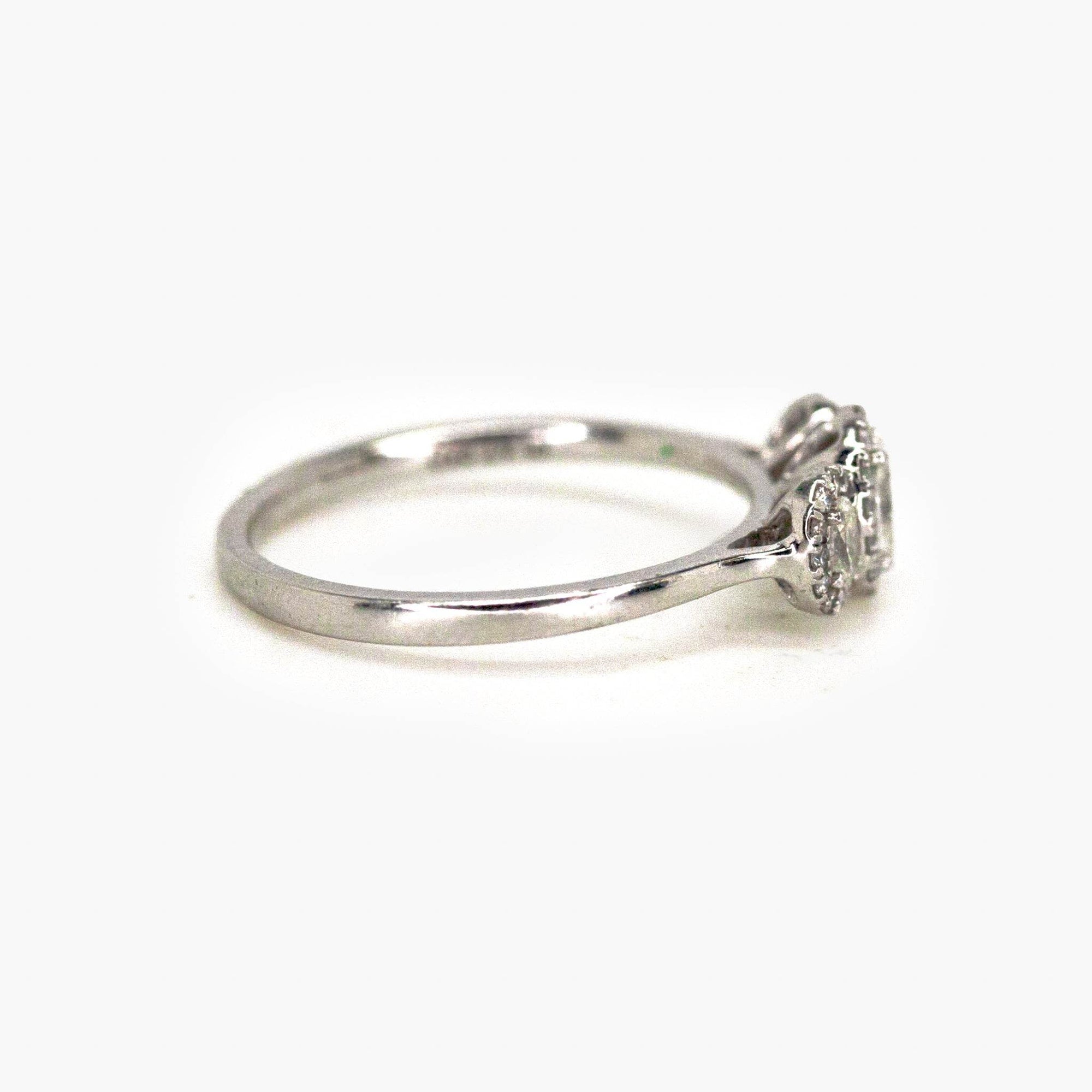 Platinum Diamond Trilogy Ring - Jordans Jewellers