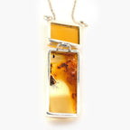 Double Yellow Amber Necklace - Jordans Jewellers