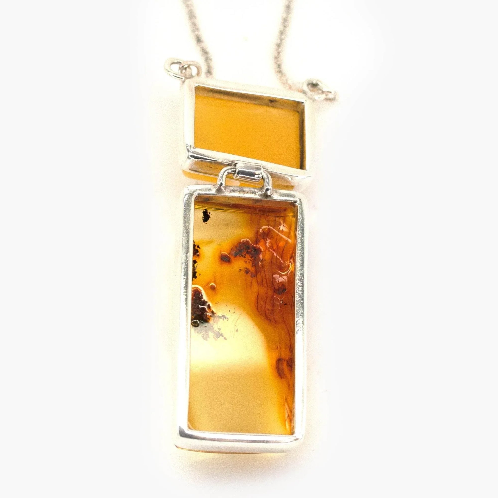 Double Yellow Amber Necklace - Jordans Jewellers