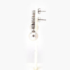 Double Cubic Zirconia & Simulated Pearl Earrings - Jordans Jewellers