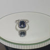 Jordans Jewellers 18ct white gold green tanzanite and diamond ring - Alternate shot 1 - Alternate shot 2 - Model shot 1 - Video 1