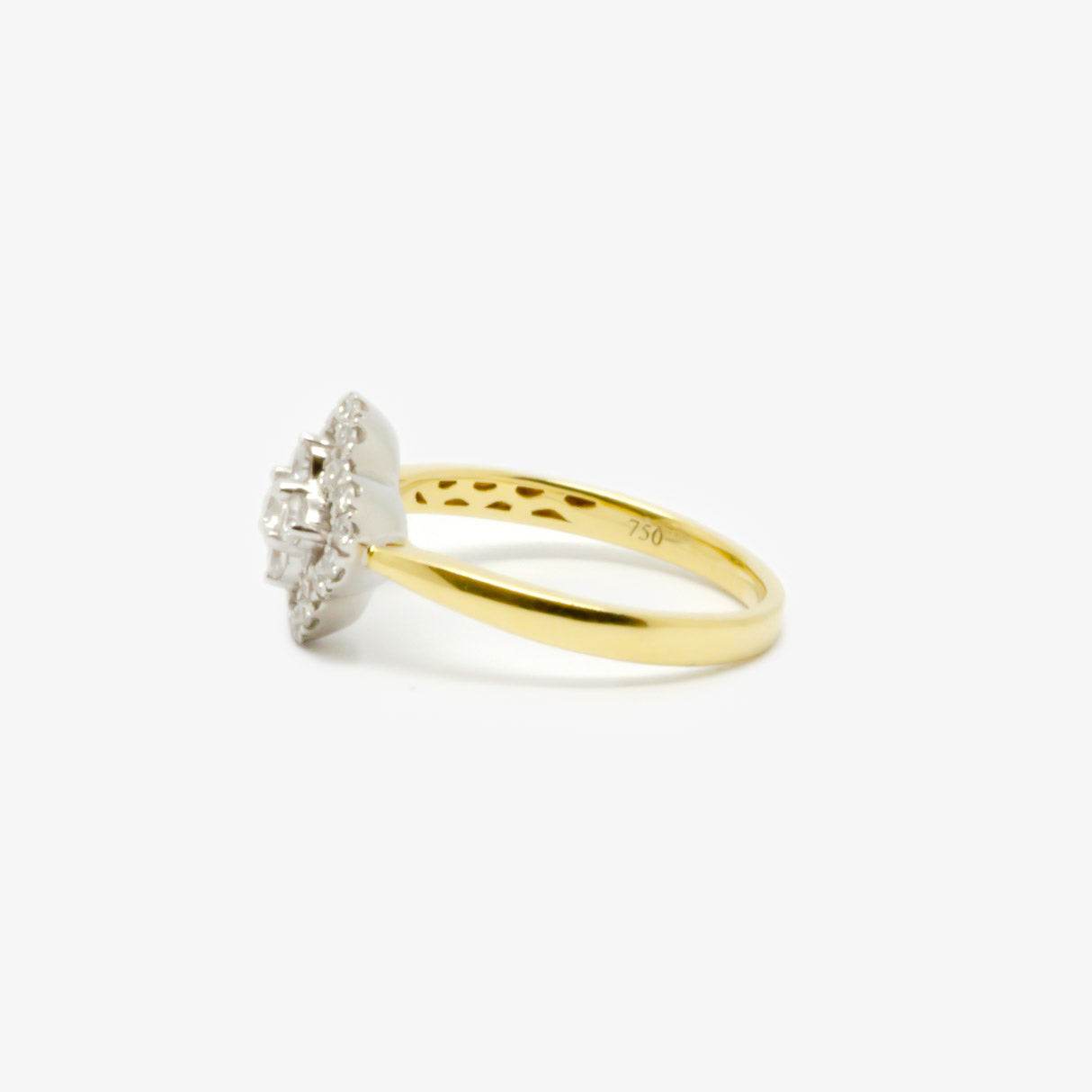 Flower Cluster Diamond Ring - Jordans Jewellers