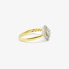 Jordans Jewellers 18ct gold flower cluster diamond ring - Alternate shot 1 - Alternate shot 2