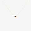 Jordans Jewellers 9ct yellow gold heart pendant necklace