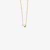 Jordans Jewellers 9ct yellow gold heart pendant necklace - Alternate shot 1