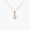 Jordans Jewellers pre-owned white opal pendant on an 9ct yellow gold new 16" chain - Alternate shot 1