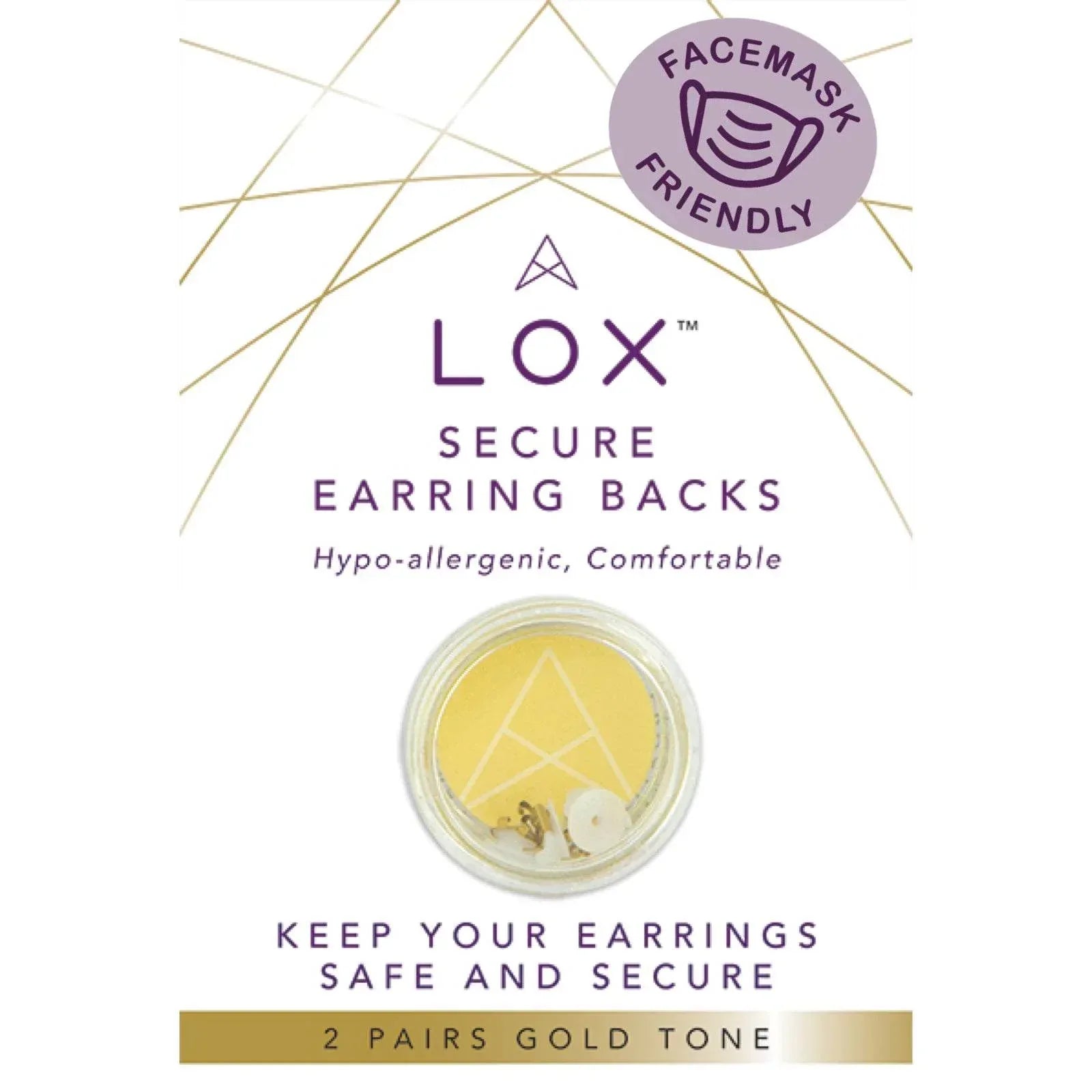 Lox Earrings Backs - Jordans Jewellers