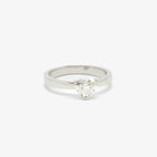 Diamond Heart Solitaire Ring - Jordans Jewellers