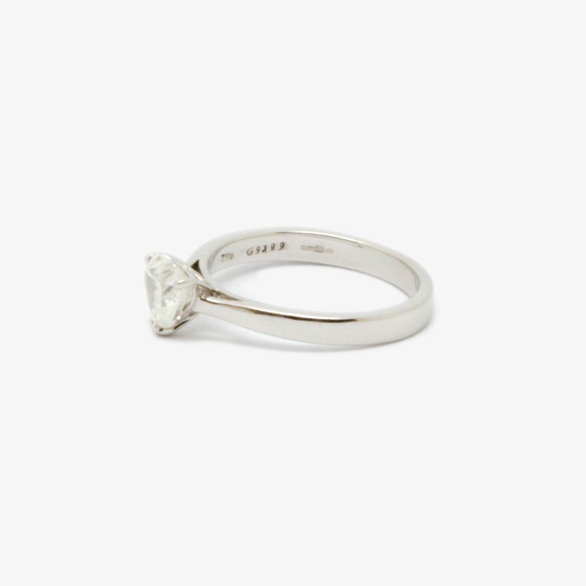 Diamond Heart Solitaire Ring - Jordans Jewellers